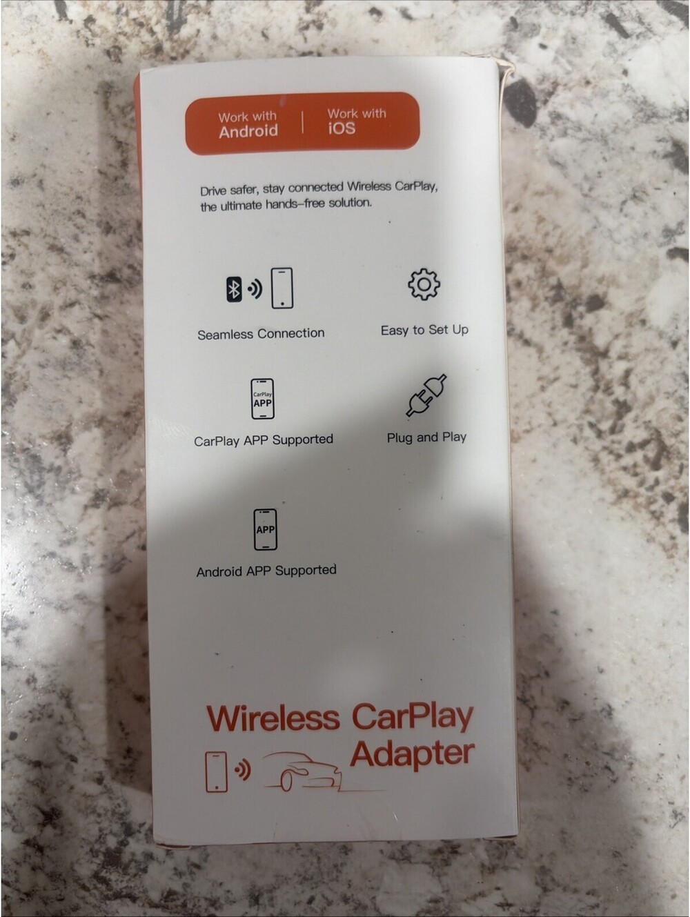 Android Auto Wireless Adapter for Cars, Easy Setup, Fast & Stable, Plug & Play - Picture 2 of 4